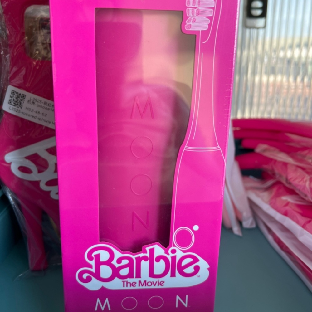 BARBIE™ THE MOVIE X MOON PINK ELECTRIC TOOTHBRUSH NIB